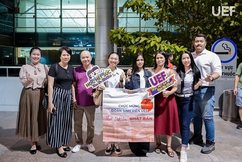 Sinh viên các Khoa Nhà UEF liên tục sang Nhật Bản thực tập quốc tế